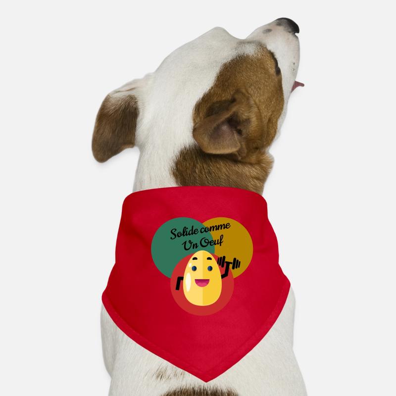 Solide comme un oeuf Bandana pour chien