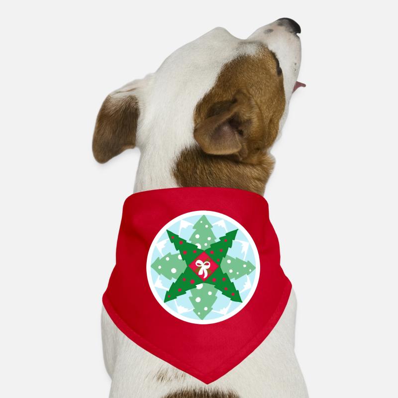 motif de noël Bandana pour chien