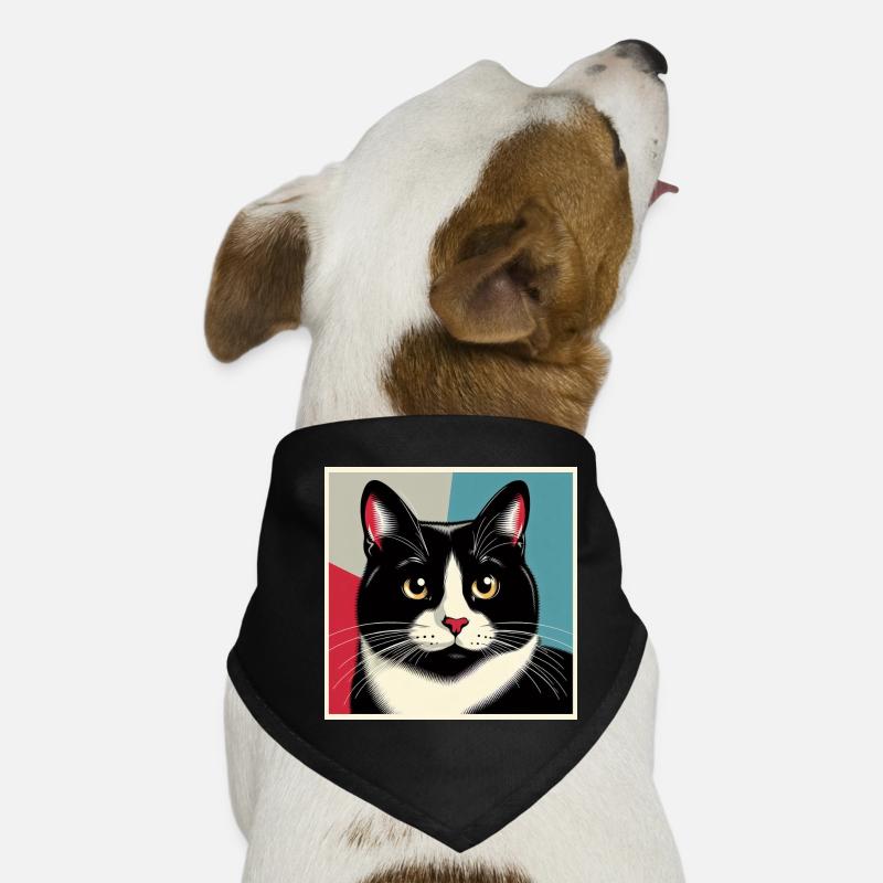 Cat 1 4 Dog Bandana