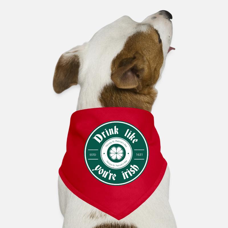 St. Patricks day Hunde-Bandana