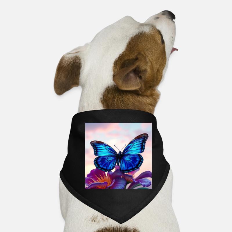 Schmetterling Hunde-Bandana