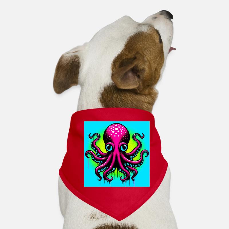 Pieuvre Bandana pour chien