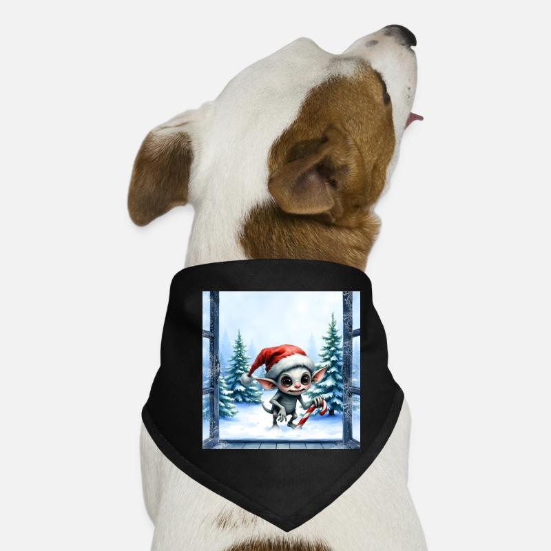 Christmas Elf Hat Dog Bandana