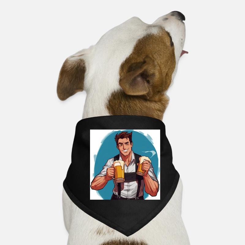 Bierheld im Festival-Charme Hunde-Bandana