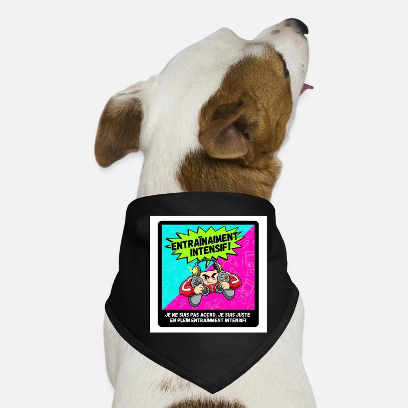 Intensive Gamer Training Dog Bandana