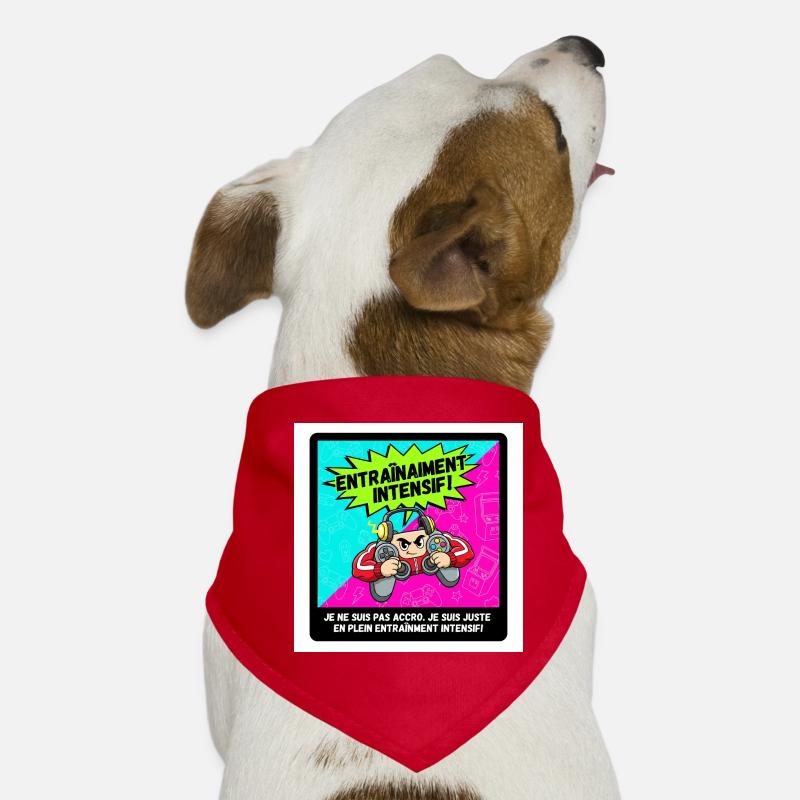 Intensive Gamer Training Dog Bandana