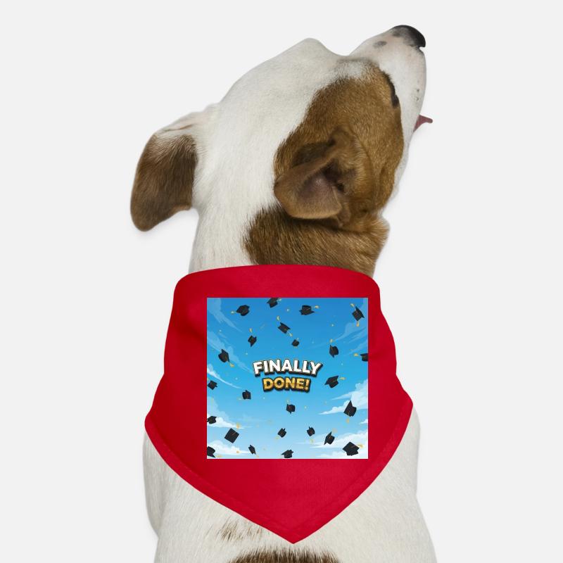 Enfin terminé, dernière célébration Bandana pour chien