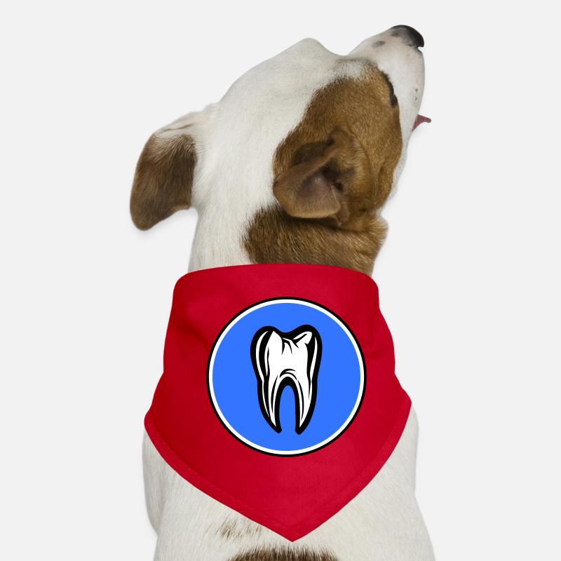Icône de dentiste dentaire dentaire Bandana pour chien