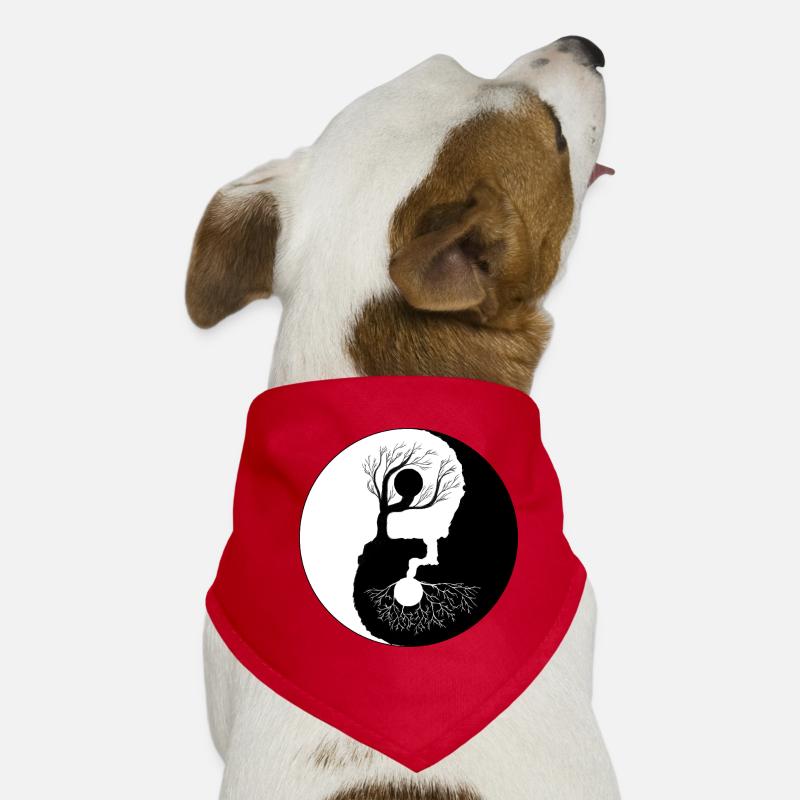 Équilibre YinYang de l’Arbre Bandana pour chien