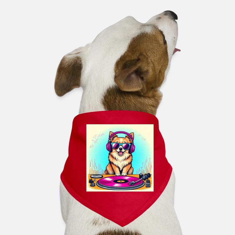 DJ Dog Bandana pour chien