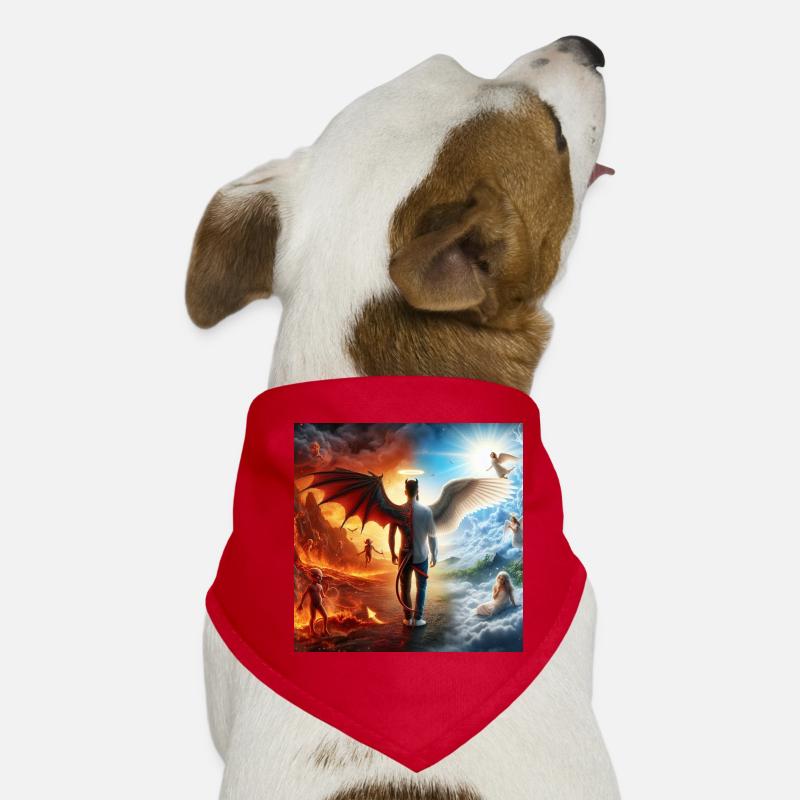 Equilibre Céleste et Infernal Bandana pour chien