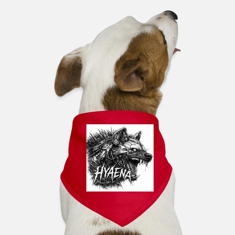Cyber- Hyäne Armor Hunde-Bandana