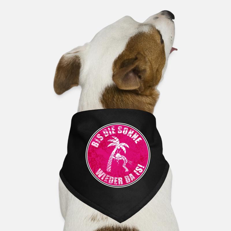 Bis die Sonne wieder da is! Hunde-Bandana