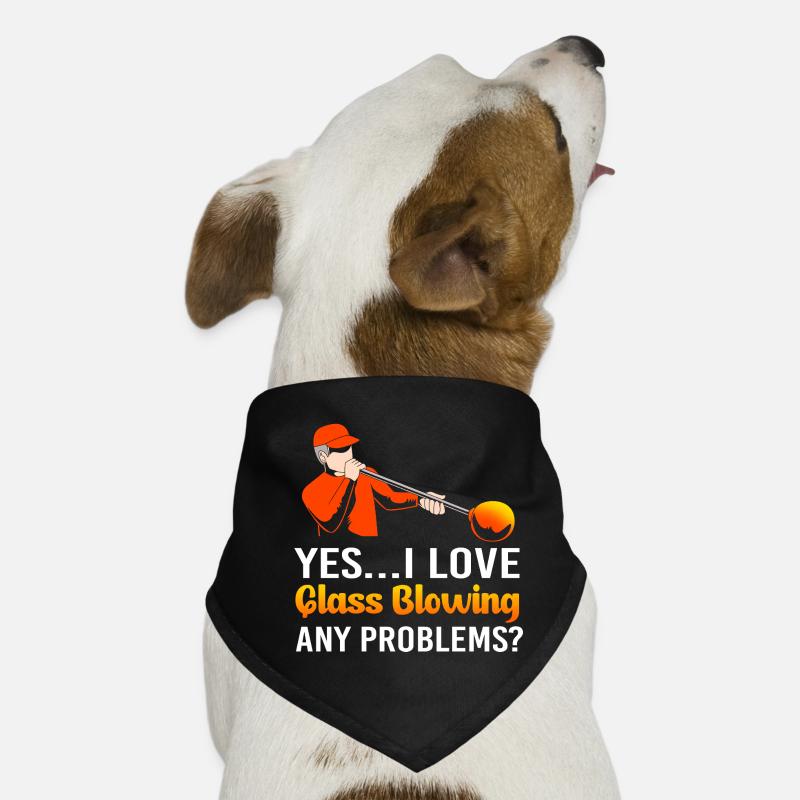 souffleur de verre Bandana pour chien