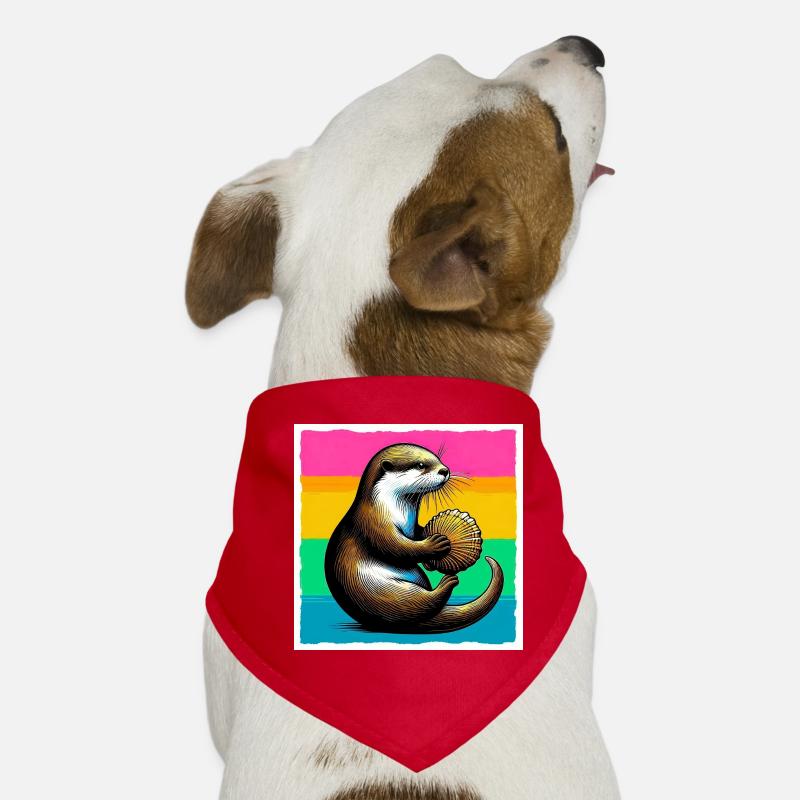 loutre Bandana pour chien