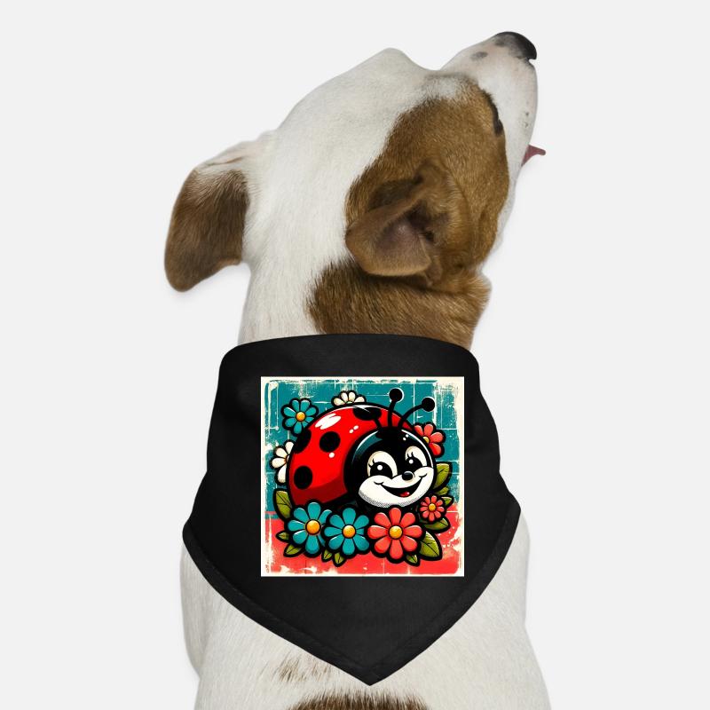 coccinelle Bandana pour chien