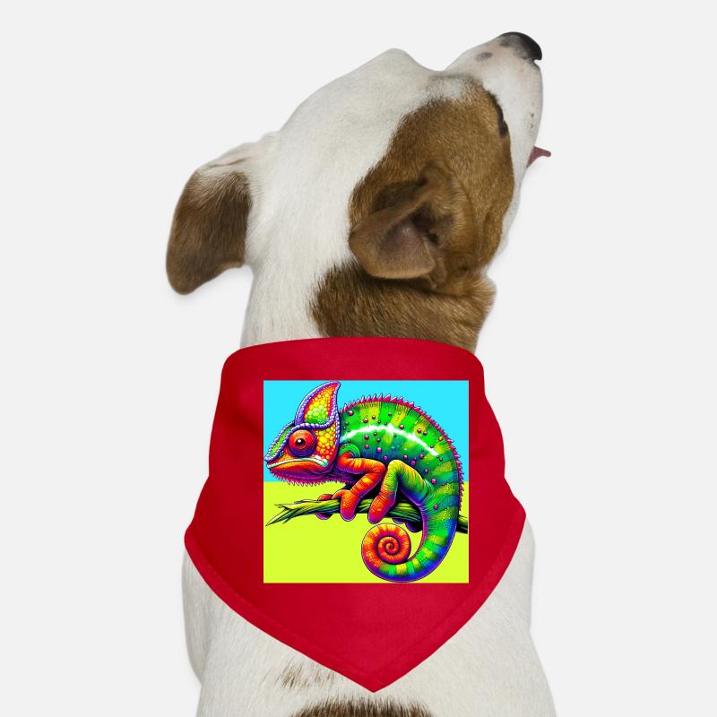 caméléon Bandana pour chien