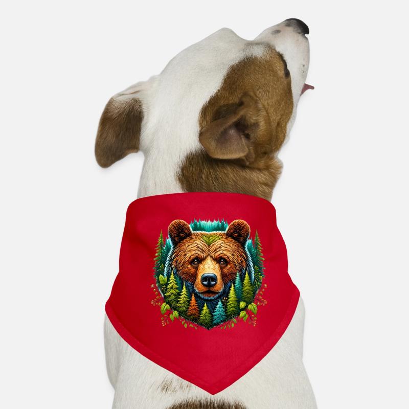 Bär Hunde-Bandana