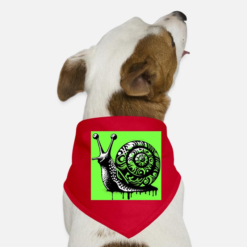 Snail Dog Bandana