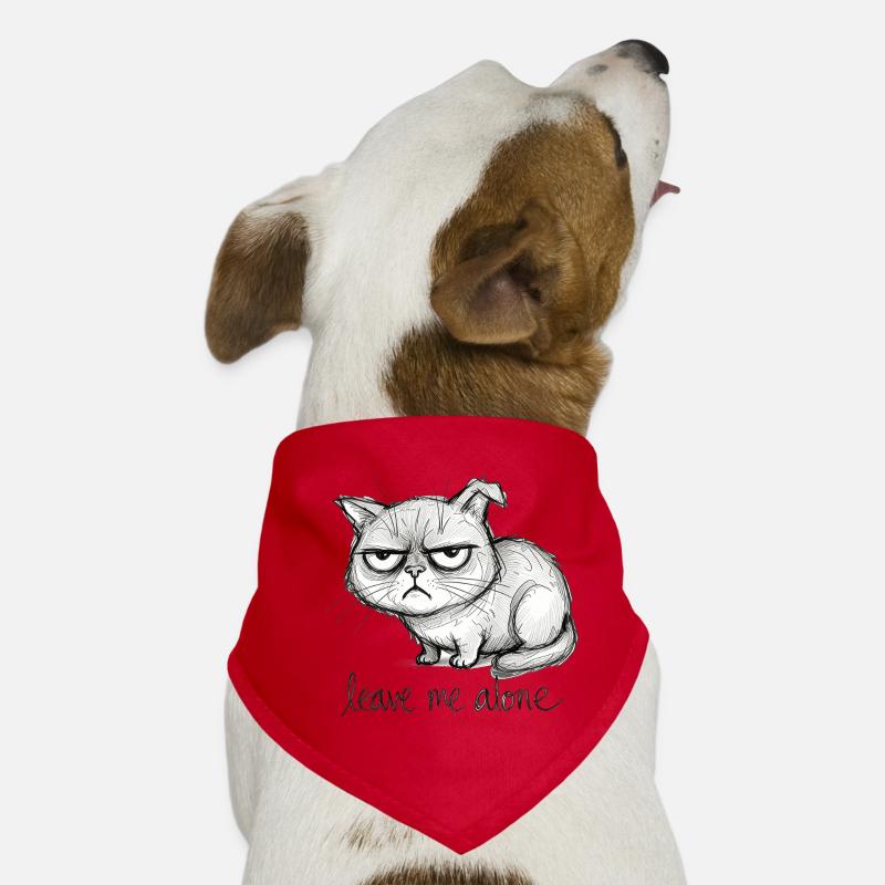 Kritzel Kater  Hunde-Bandana