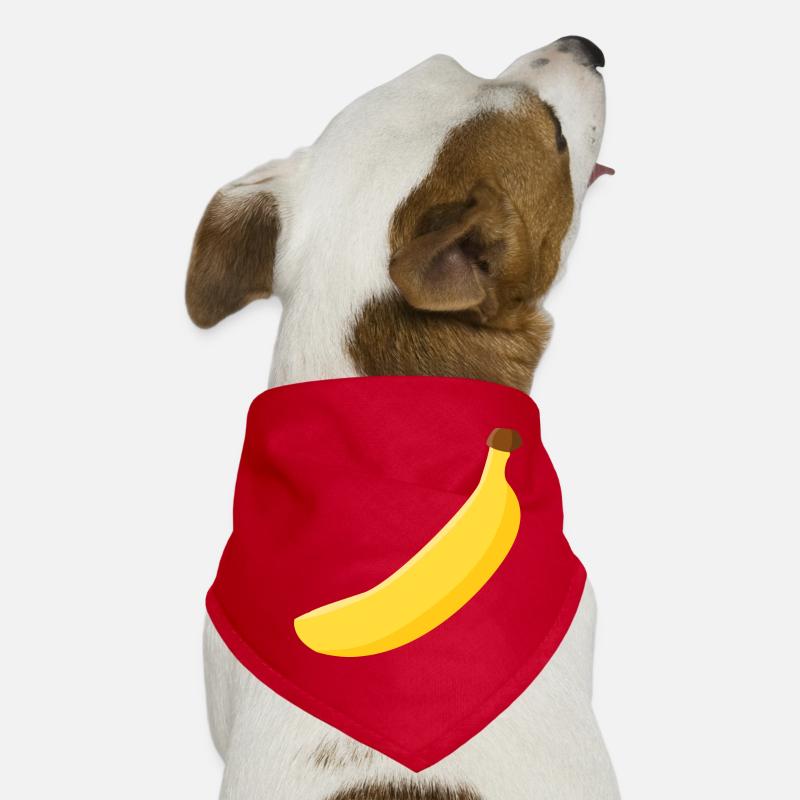 Banane Hunde-Bandana