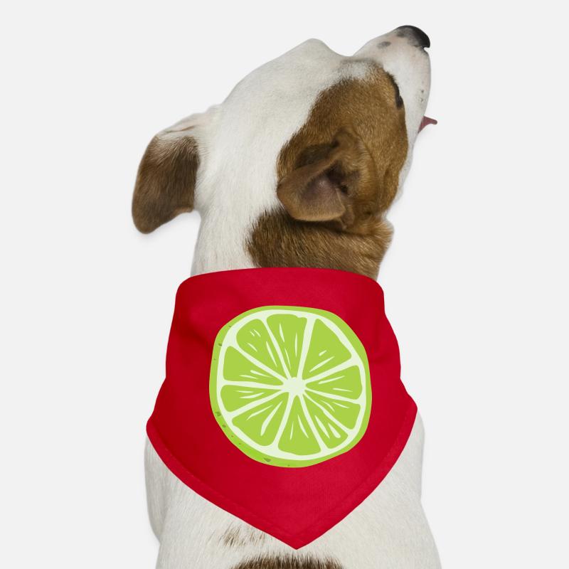 citron lime citron veggie Veggie agrumes Bandana pour chien