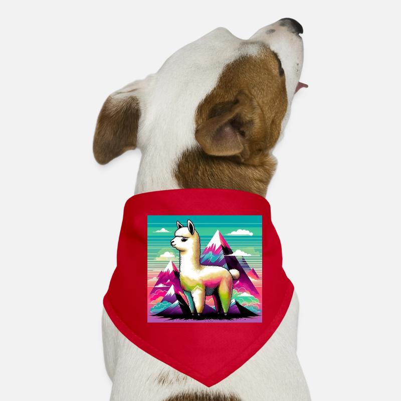 Alpaca Dog Bandana