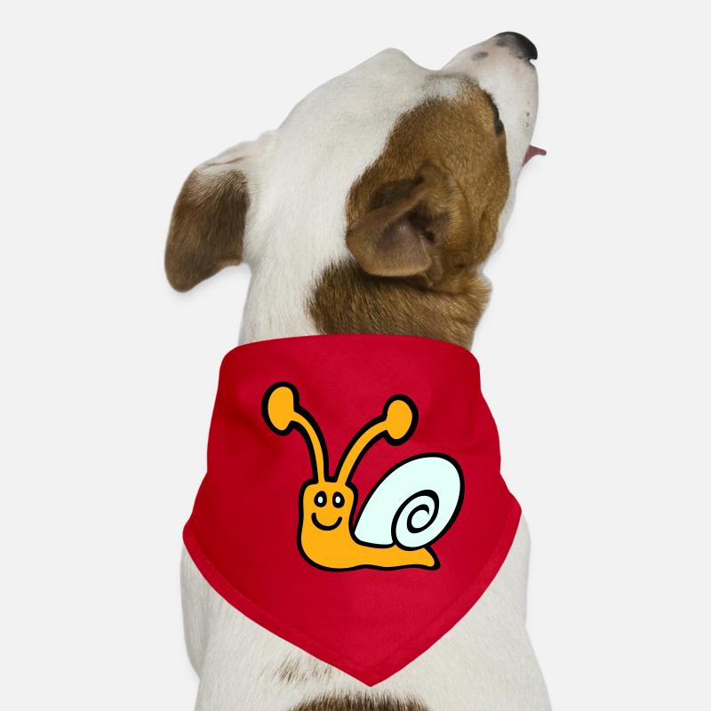 Snail Shell Cute Cute Happy Cool Dog Bandana