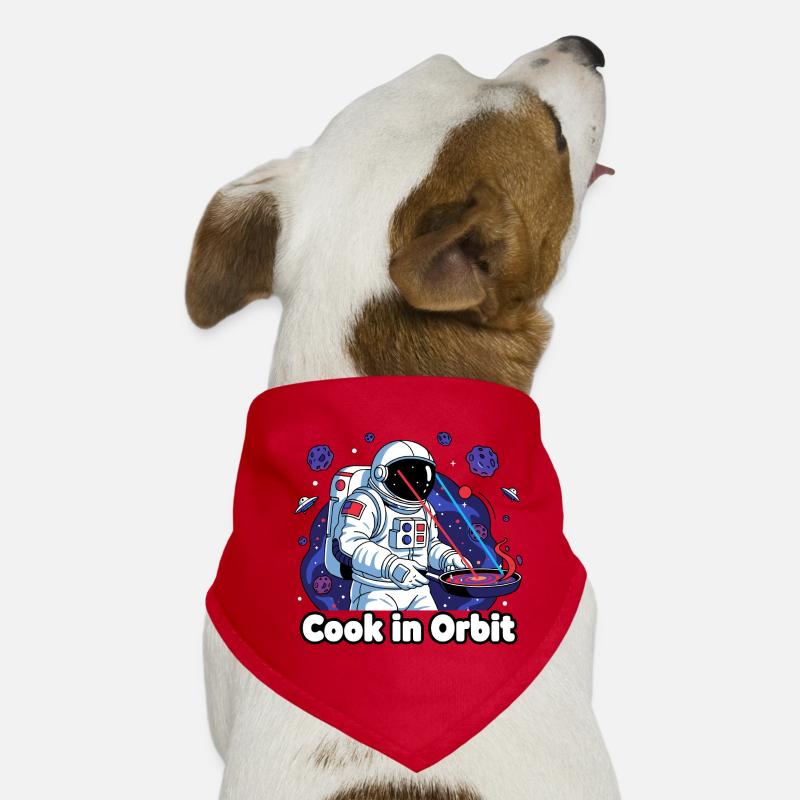 Koch in orbit Astronaut Dog Bandana