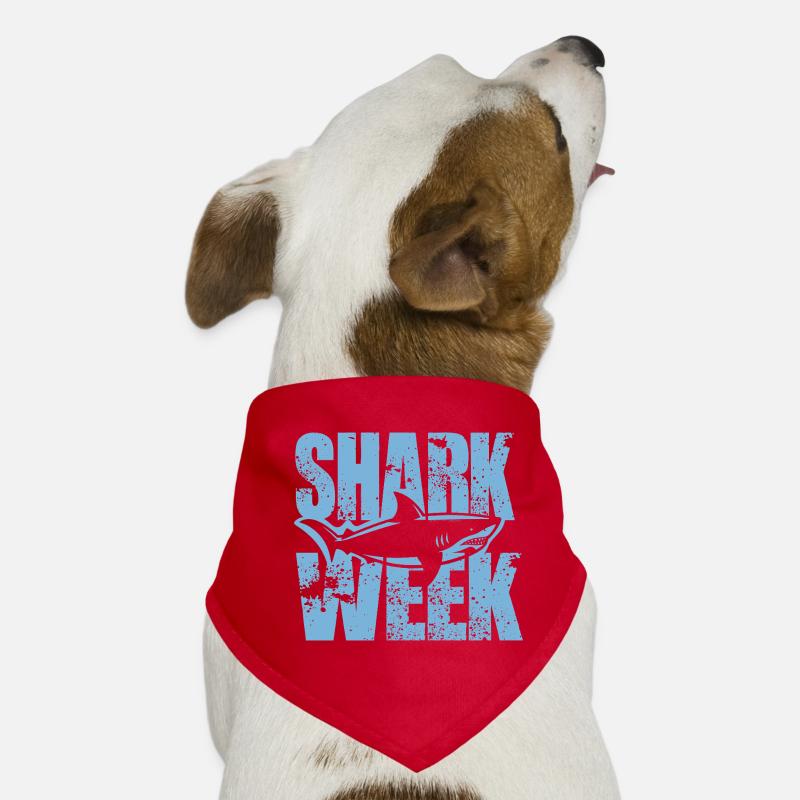 Shark Week Dog Bandana