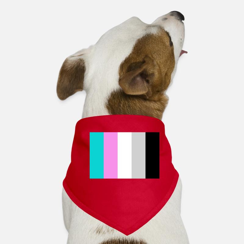 Miami Vice Color Theme Hunde-Bandana