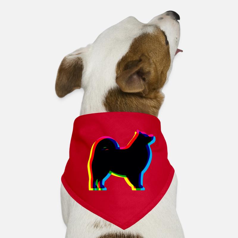 CMJN Samoyède Bandana pour chien