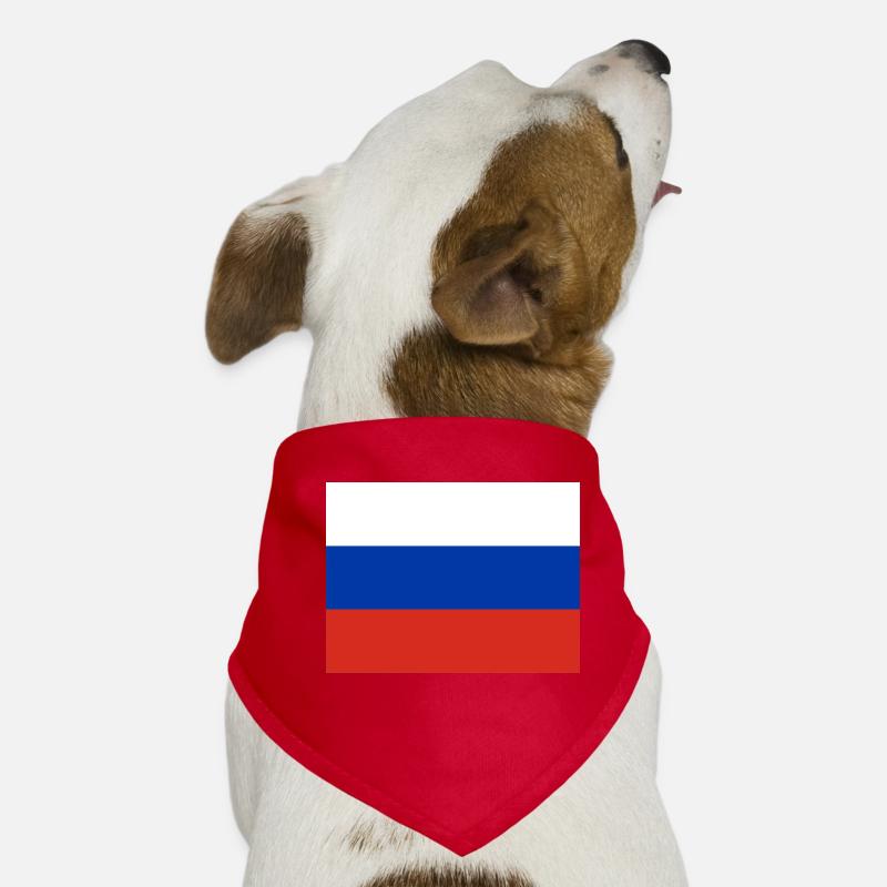Russian flag Dog Bandana