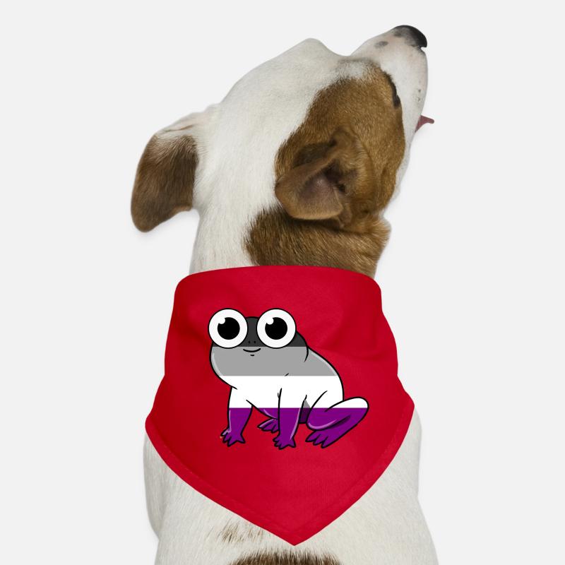 Grenouille Ace Pride Bandana pour chien