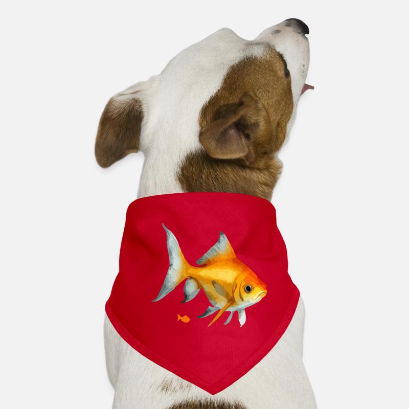 Goldfisch Hunde-Bandana