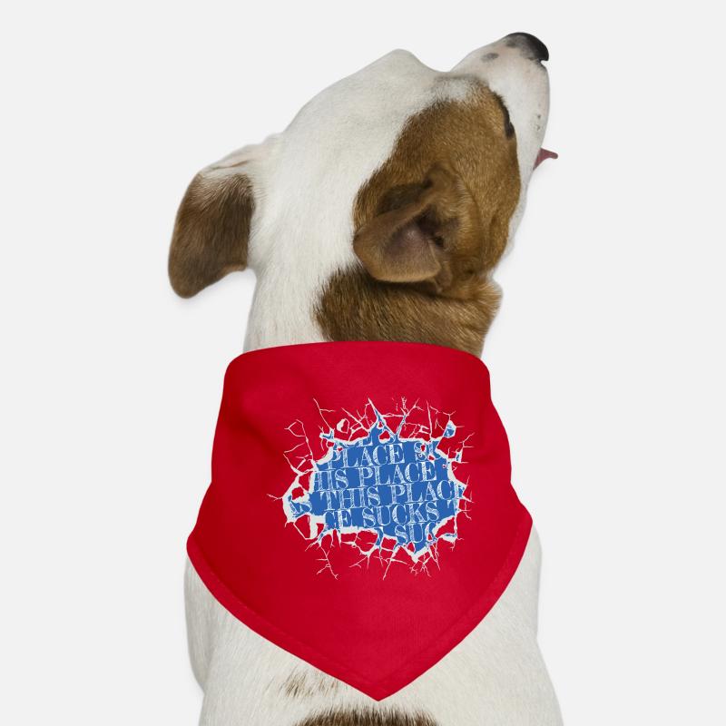 Déclaration Happy 2019 vaisseau spatial Alien Pun Bandana pour chien