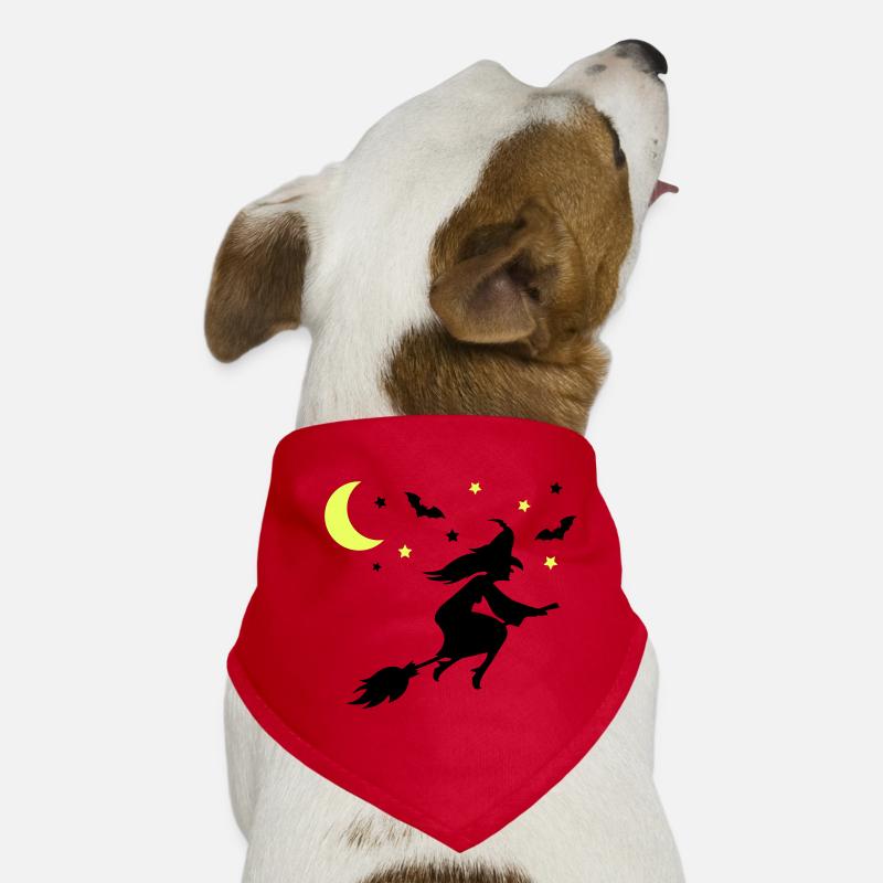 Hexe Hunde-Bandana