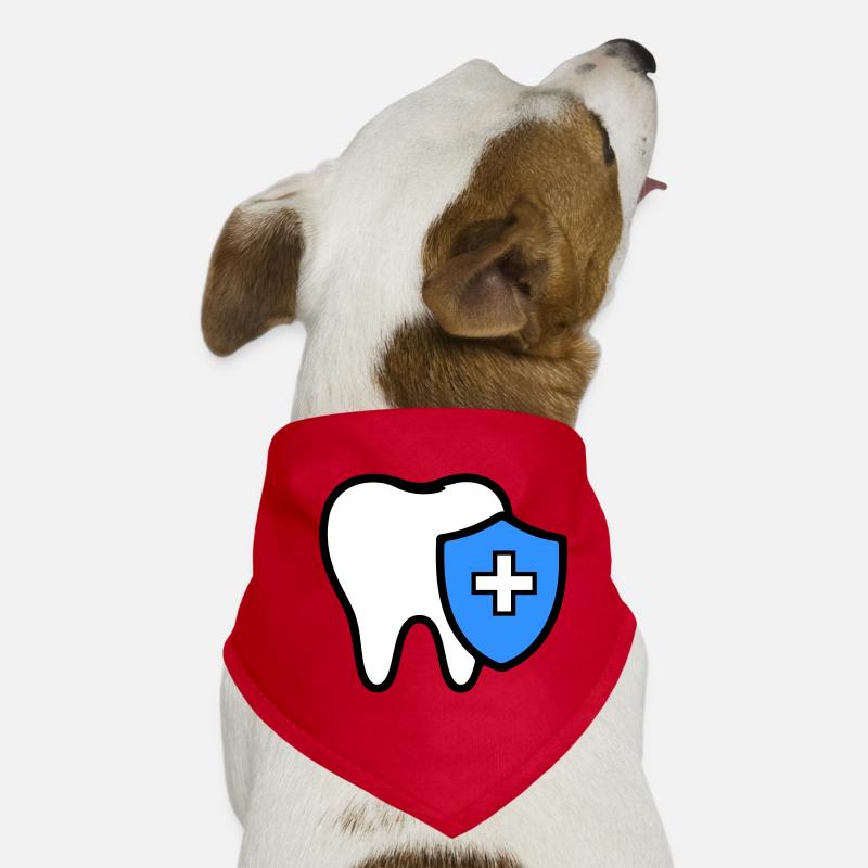 Tooth Icon Dentist Dog Bandana
