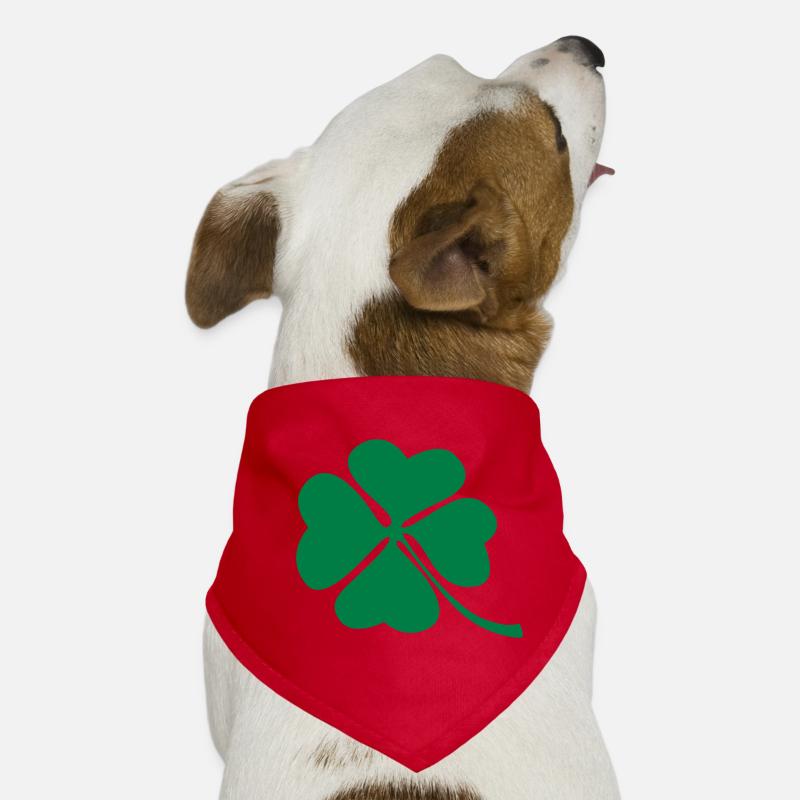 Kleeblatt Hunde-Bandana