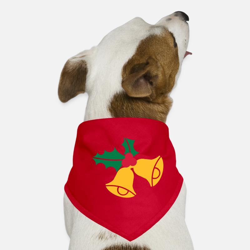 Bells Christmas Dog Bandana