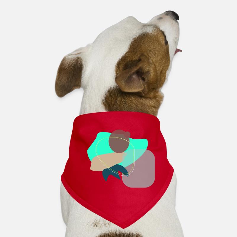 Abstract Shapes Bandana pour chien