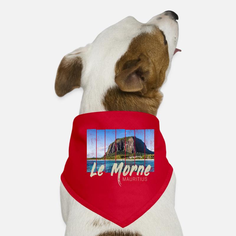 Le Morne Mauritius Beach Souveni Dog Bandana
