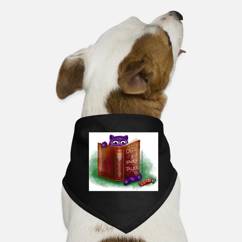 Katze lesen Hunde-Bandana