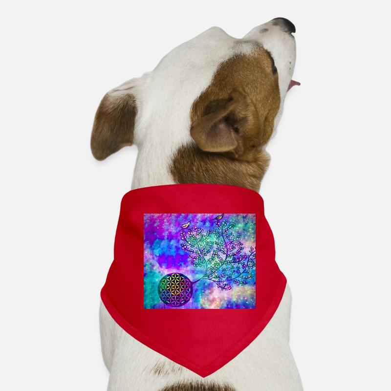 Persischer Lebensbaum Nr. 2 Hunde-Bandana