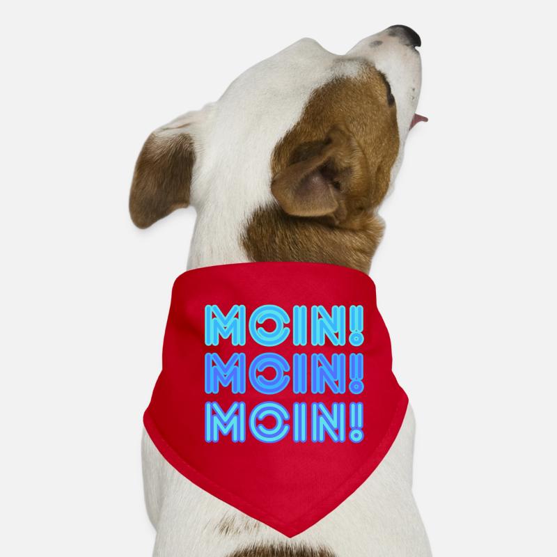 Moin Moin Moin Bandana pour chien