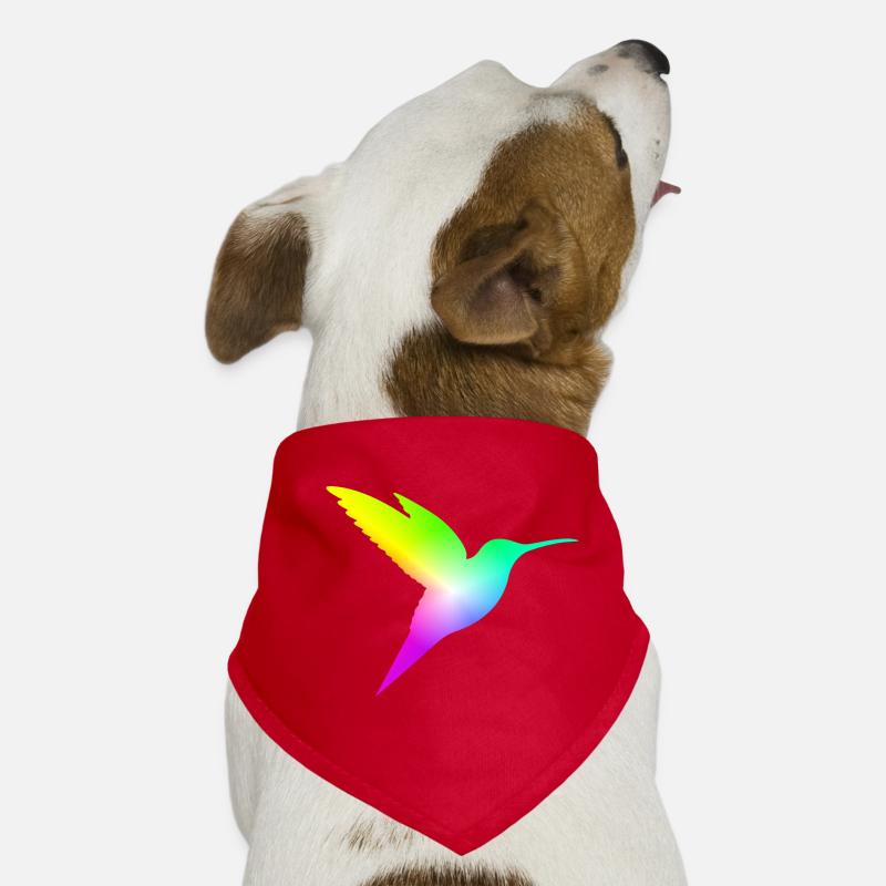 Oiseau dégradé Bandana pour chien