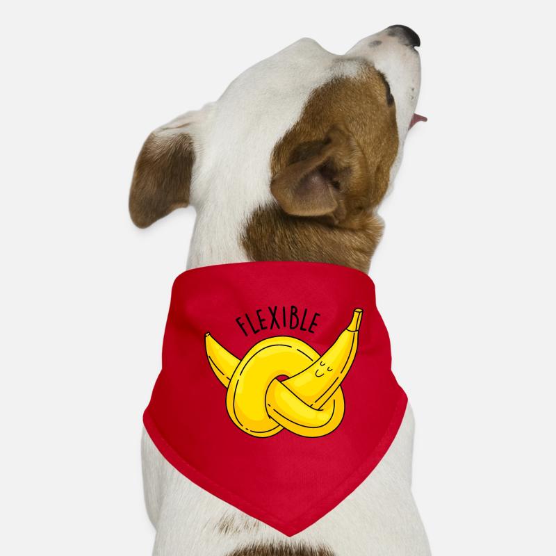 Banana and flexibility Dog Bandana