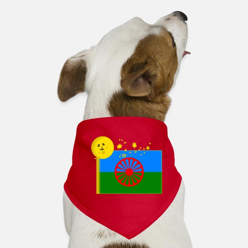 Roma Flagge Hunde-Bandana
