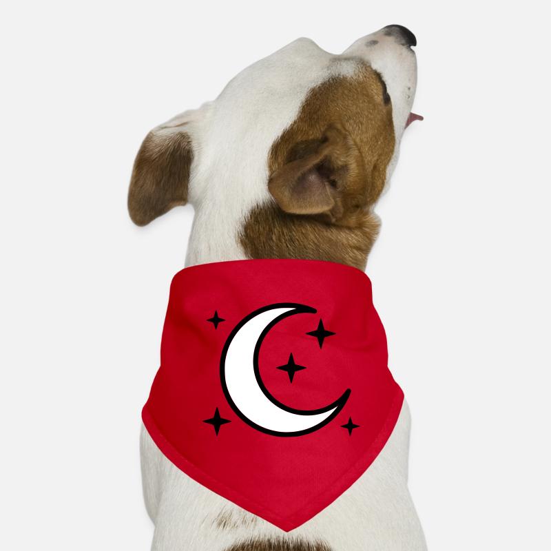Crescent Moon & Stars | Magic Night Dog Bandana