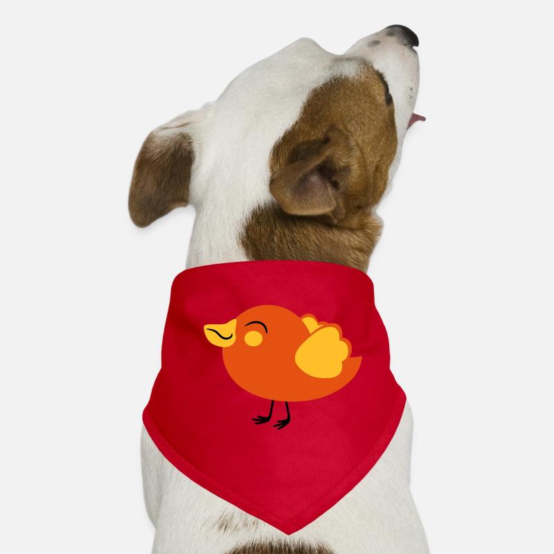 kleines nettes voegelchen spatz Hunde-Bandana